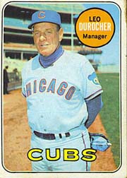 1969 Topps Baseball Cards      147     Leo Durocher MG